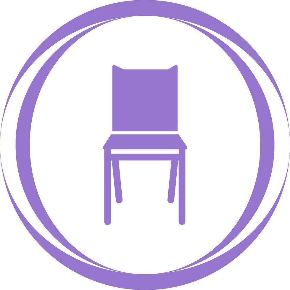 Bedroom Chair Vector Icon