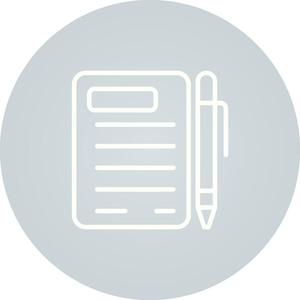 Contact Form Vector Icon