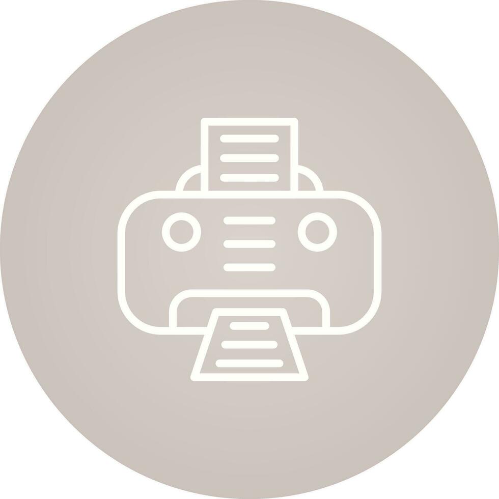 Printer Vector Icon