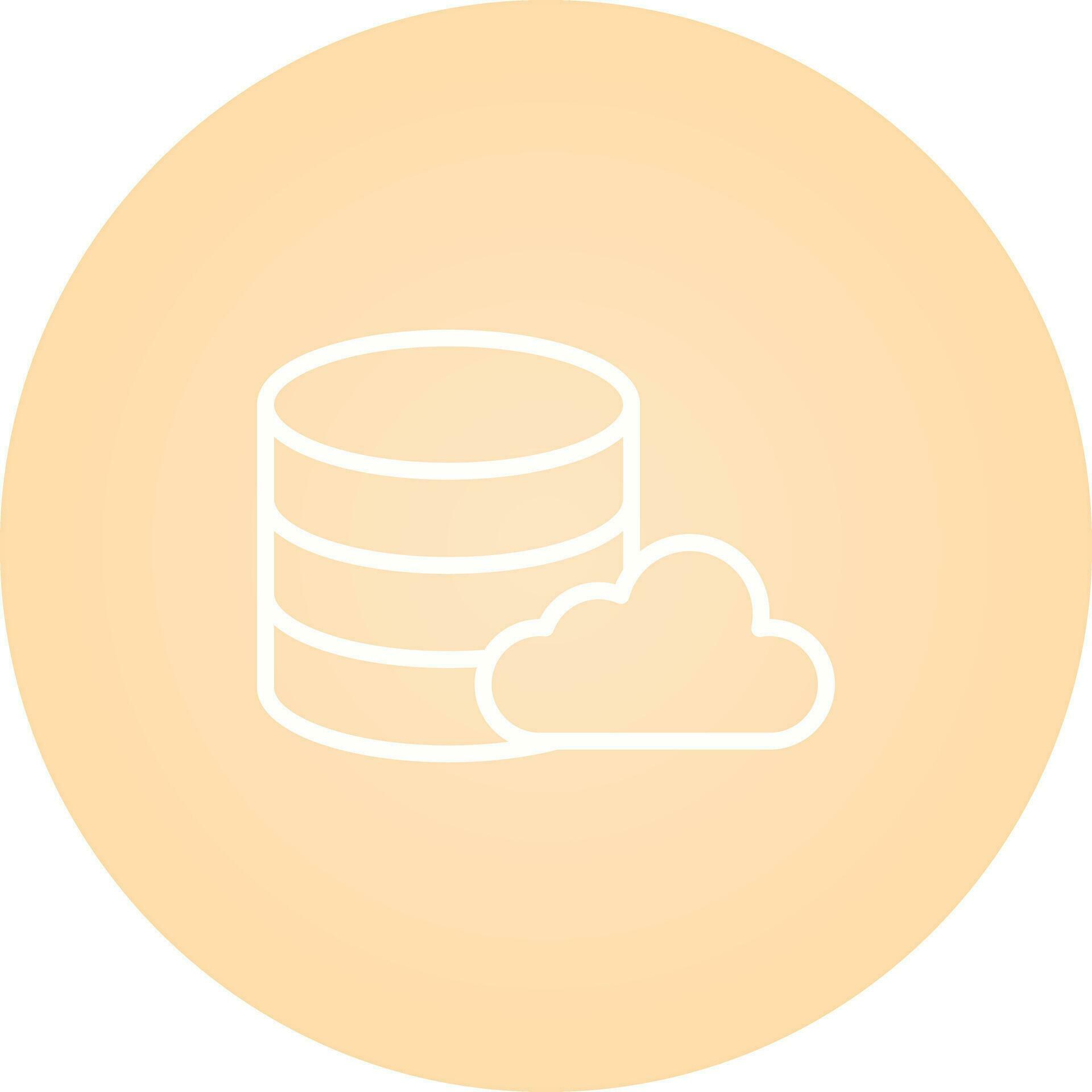 Cloud Database Vector Icon 26472442 Vector Art at Vecteezy