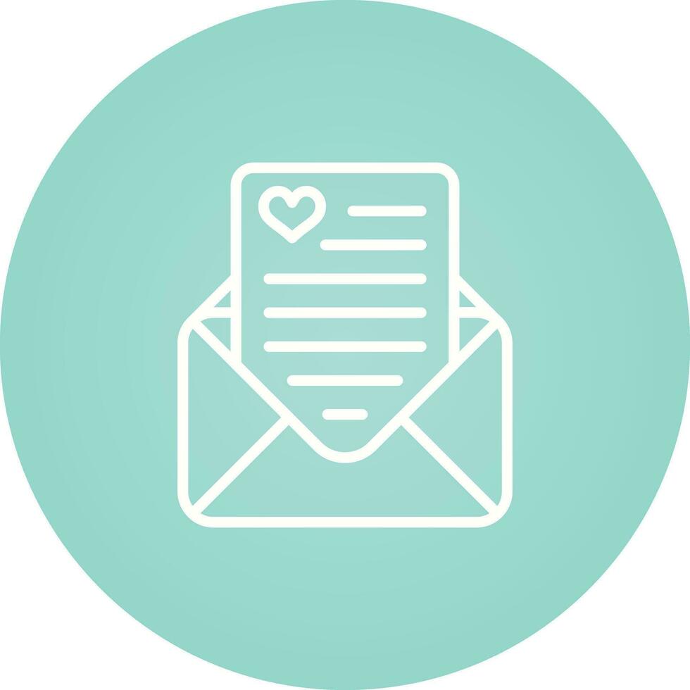 Love letter Vector Icon