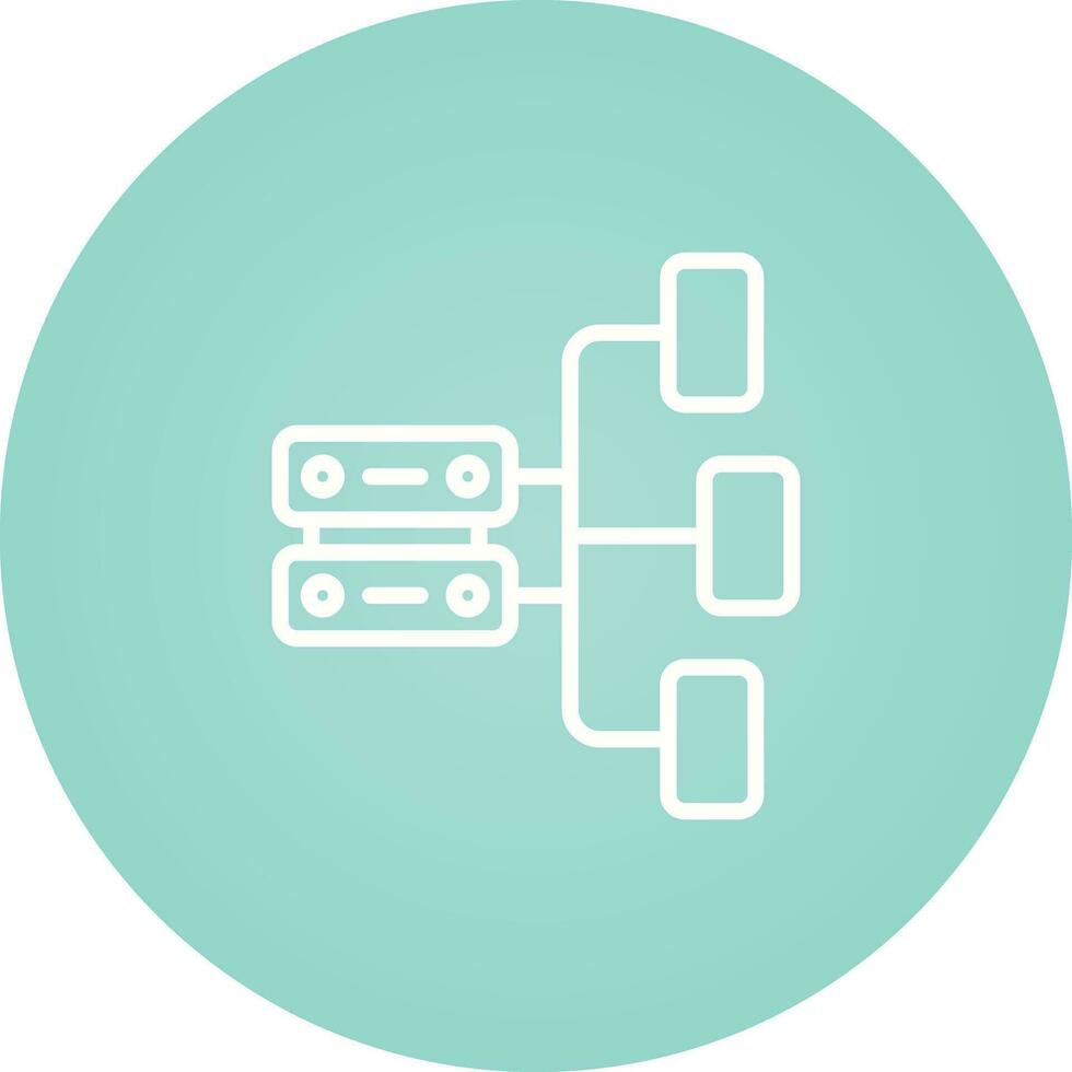 Data Architecture Vector Icon