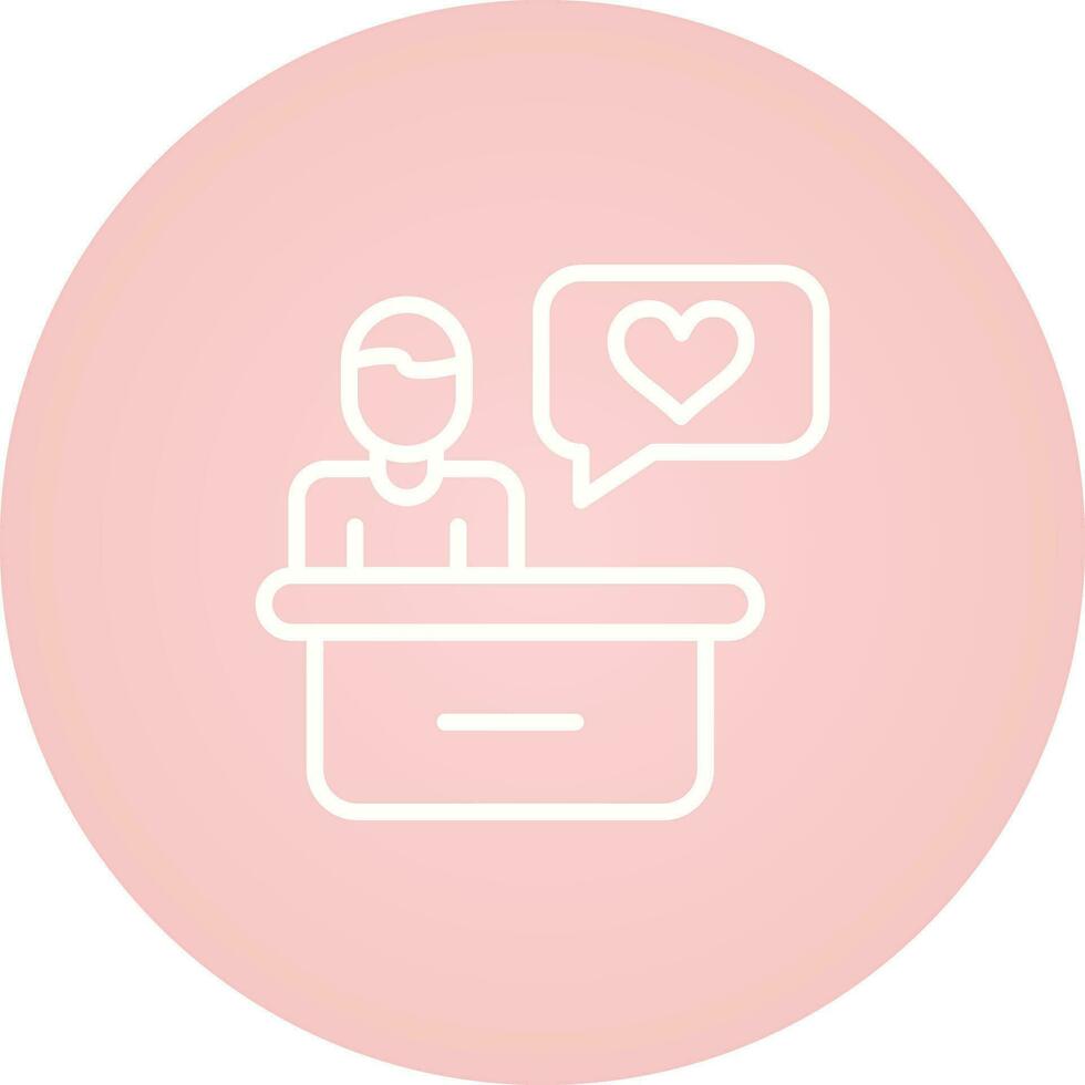 Volunteer Coordinator Vector Icon