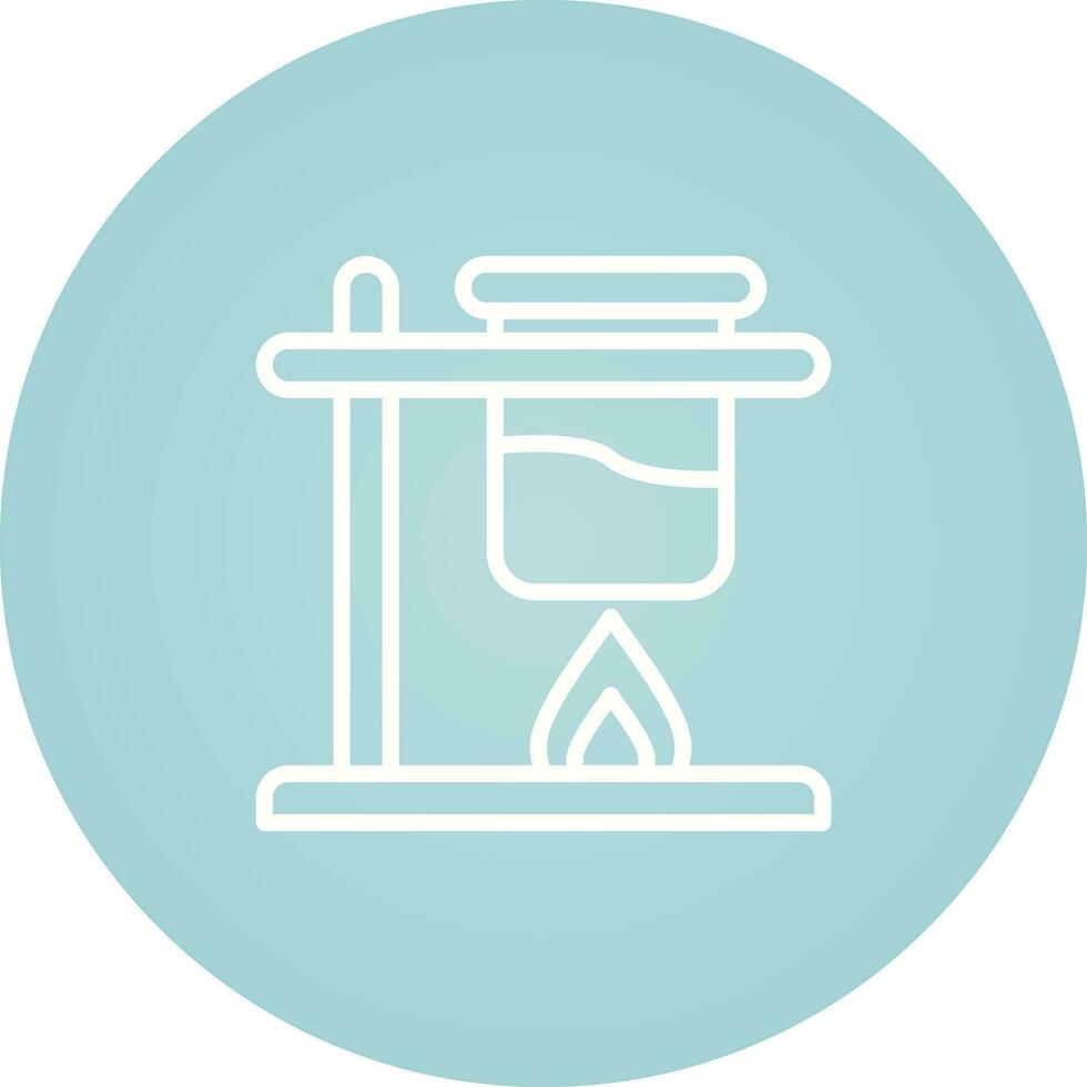 Bunsen Burner Vector Icon