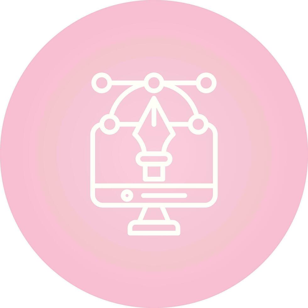 Graphic Design Vector Icon