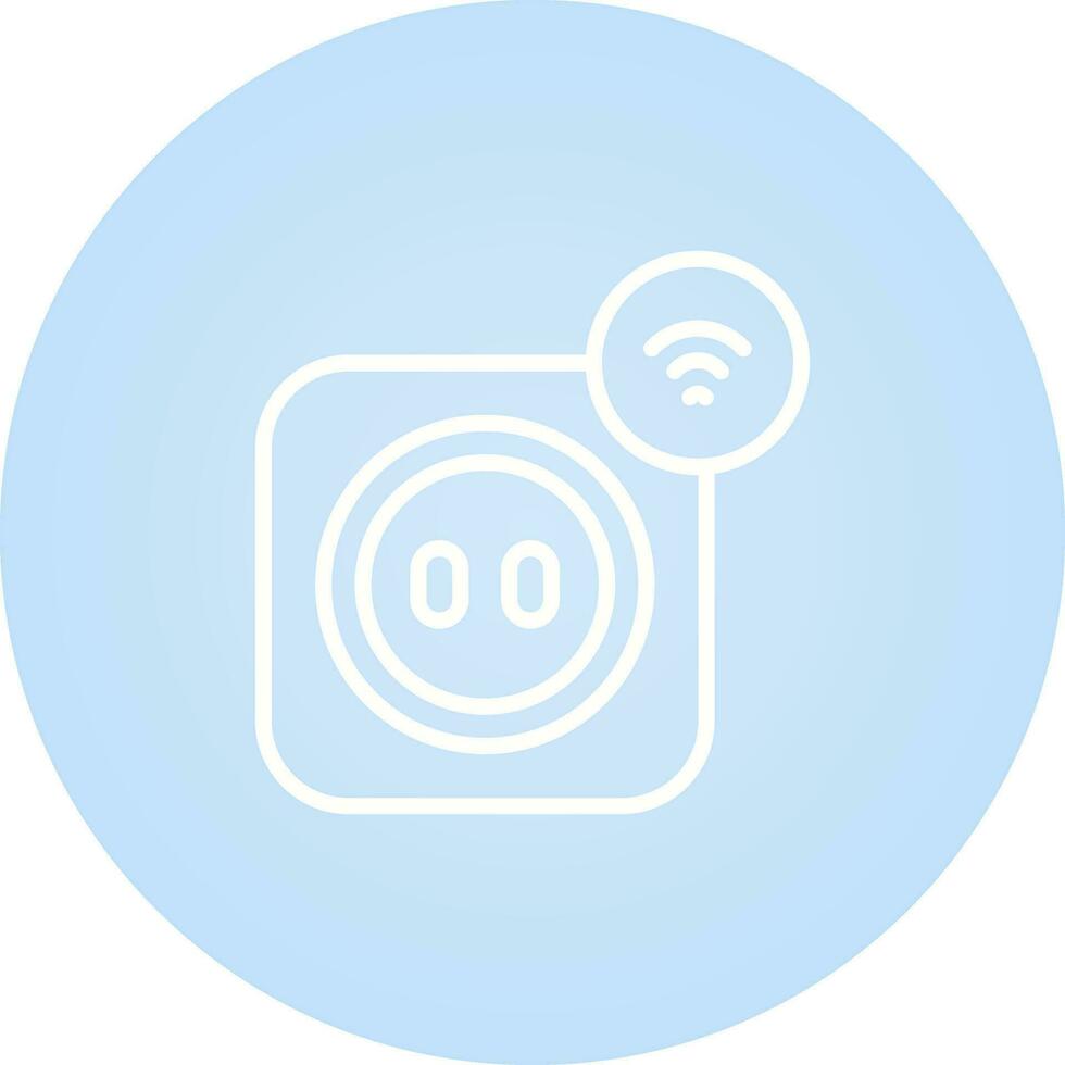 Smart Plug Vector Icon