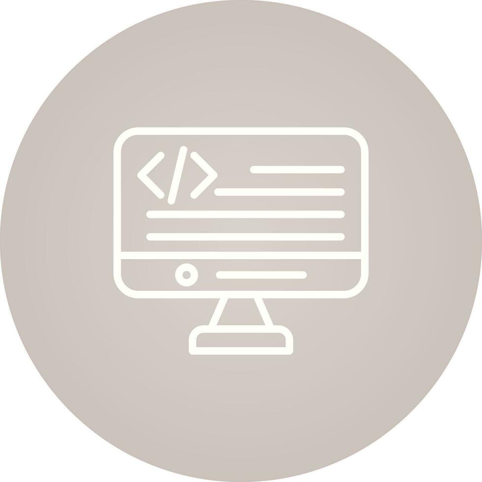 Programming Language Vector Icon