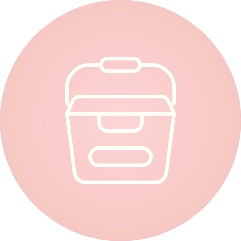 Portable water container Vector Icon