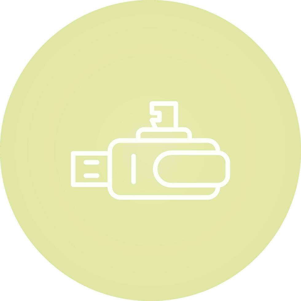 Smart Card Reader Vector Icon