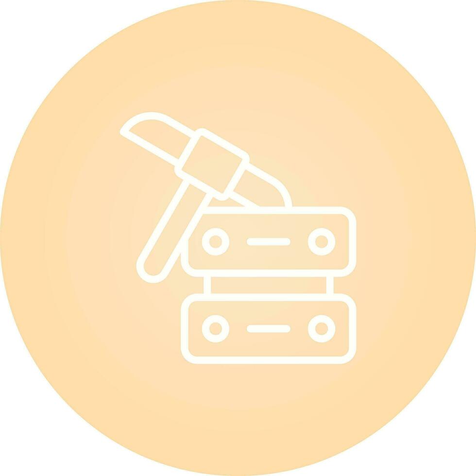 Data Mining Vector Icon