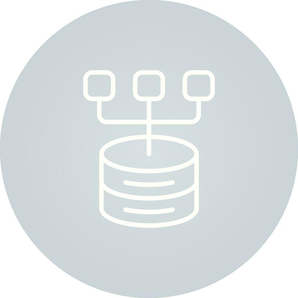 Data Modeling Vector Icon