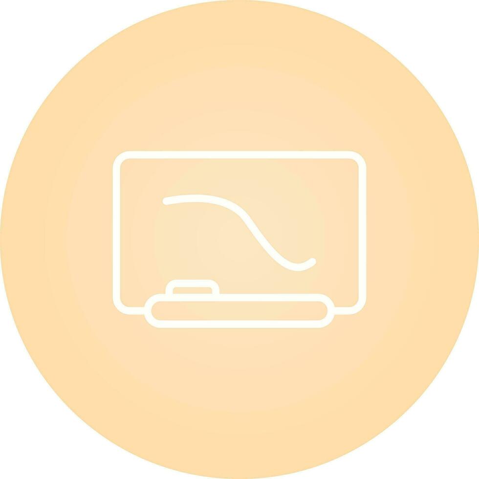 Interactive Whiteboard Vector Icon