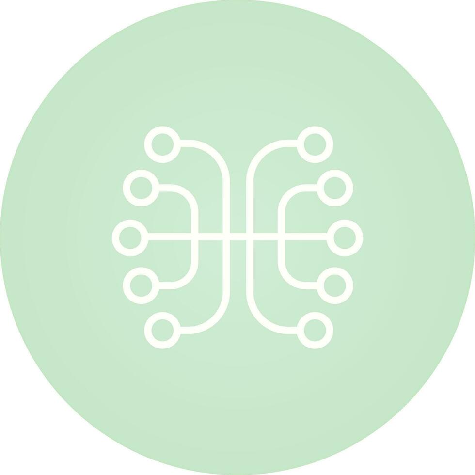 Neural Networks Vector Icon