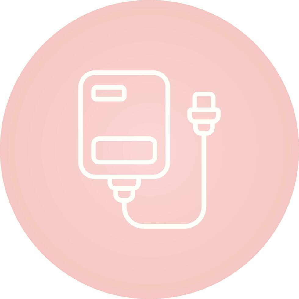 External Hard Drive Vector Icon