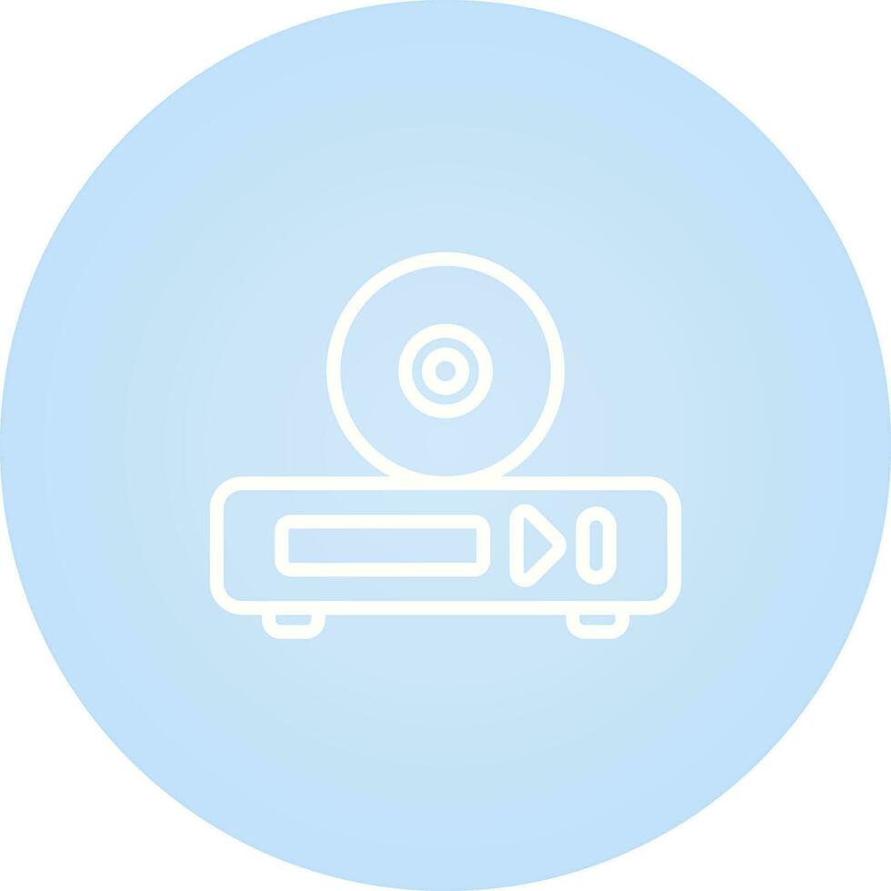 DVD Drive Vector Icon