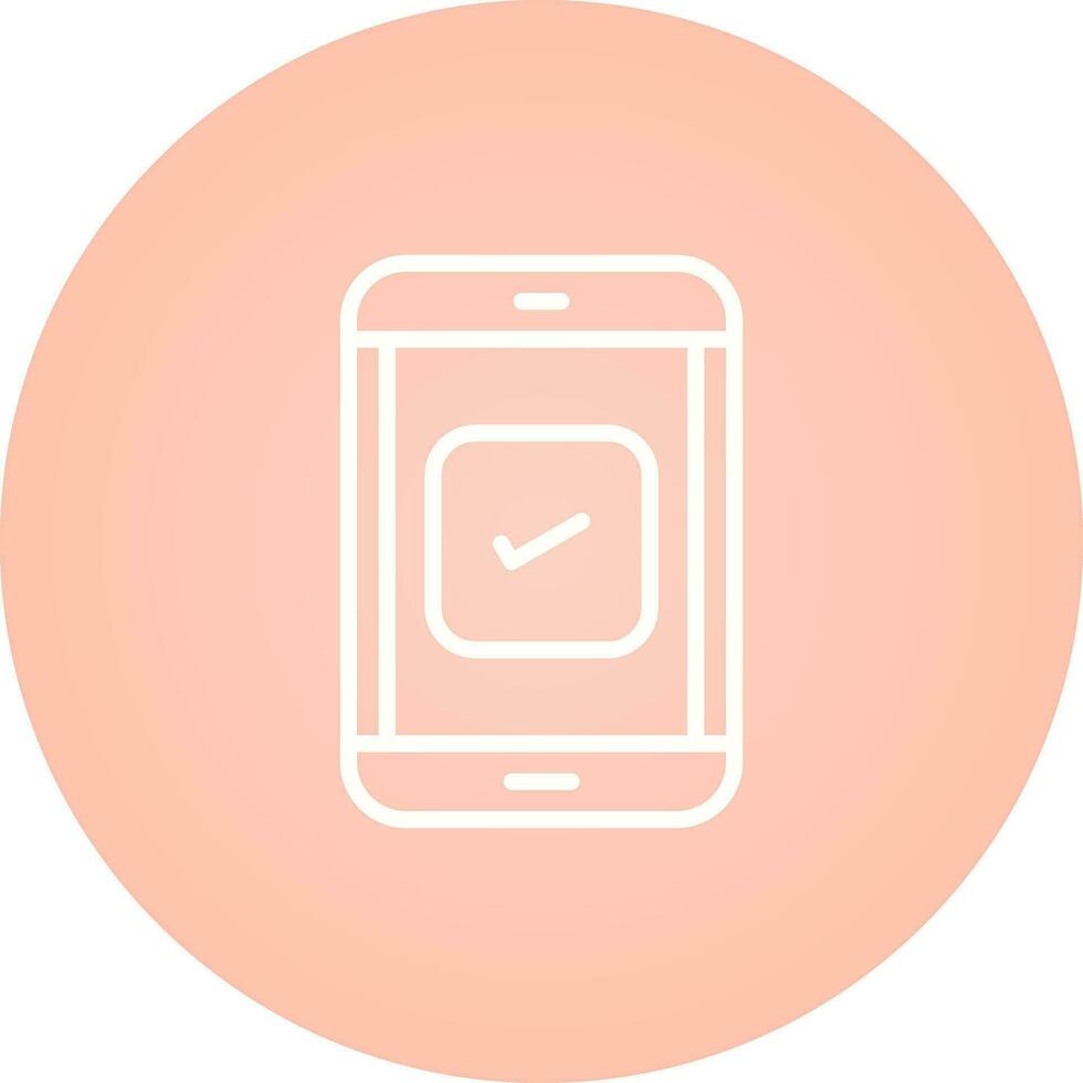 Self-Checkout Vector Icon
