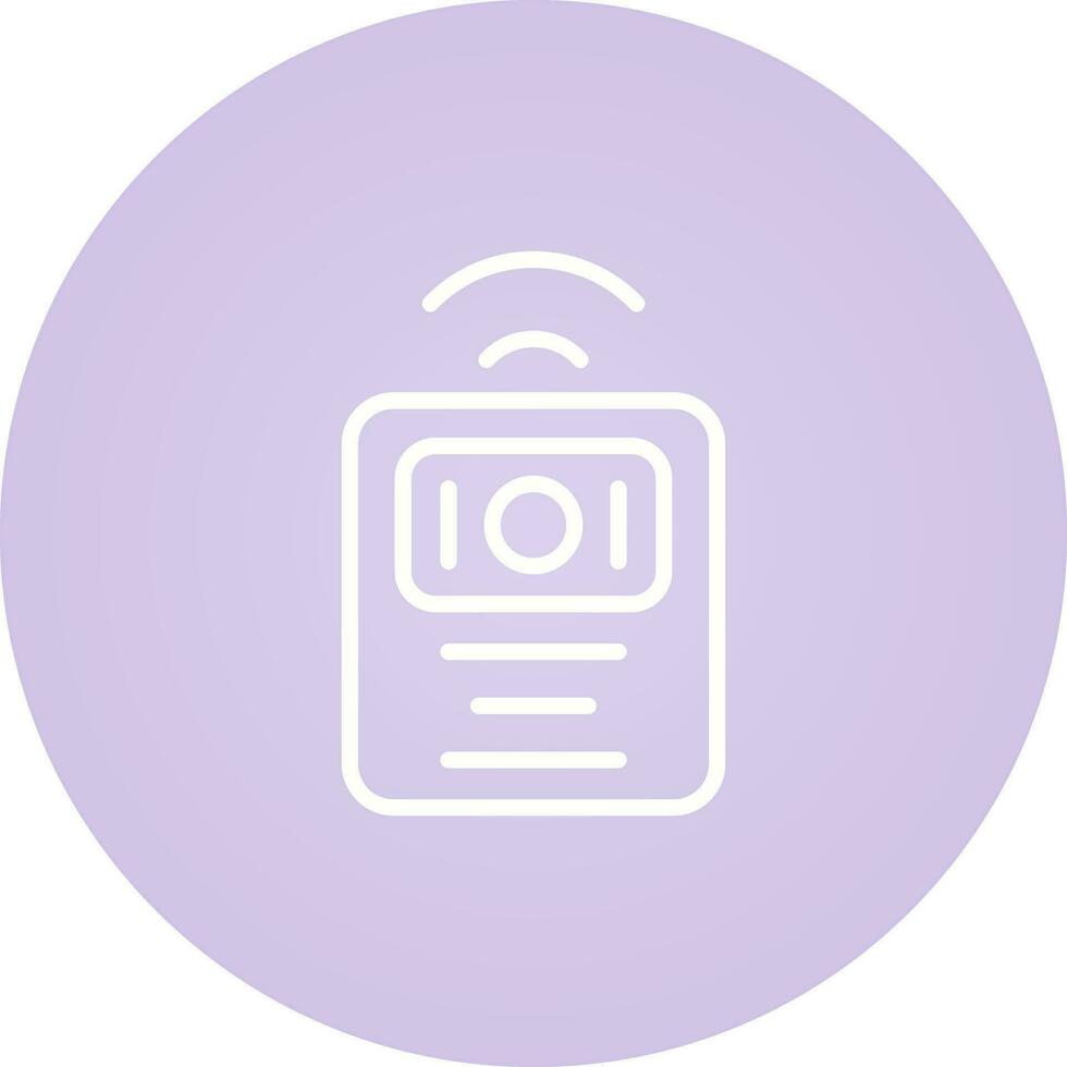 Wireless Intercom Vector Icon