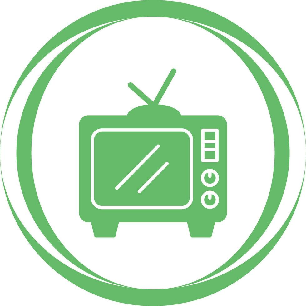 icono de vector de tv