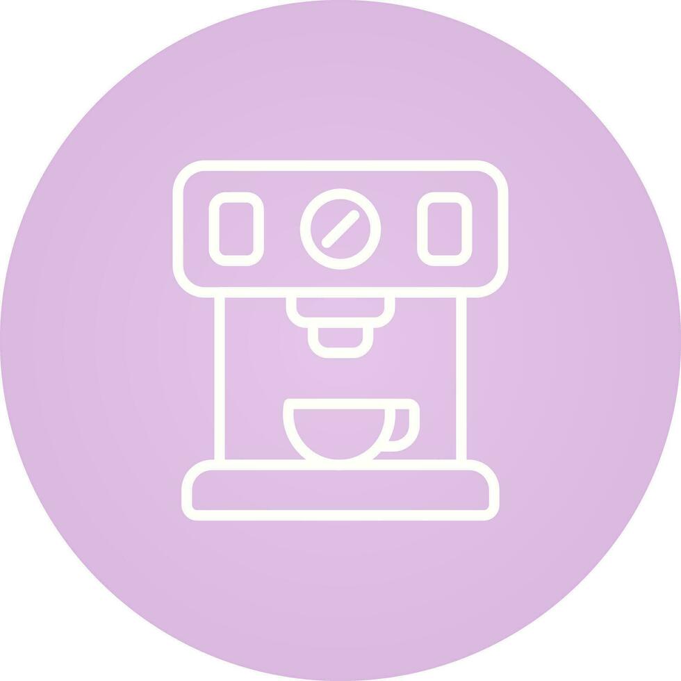 Coffee Maker with Wi-Fi Vector Icon