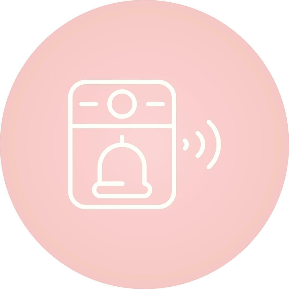 Video Doorbell Vector Icon