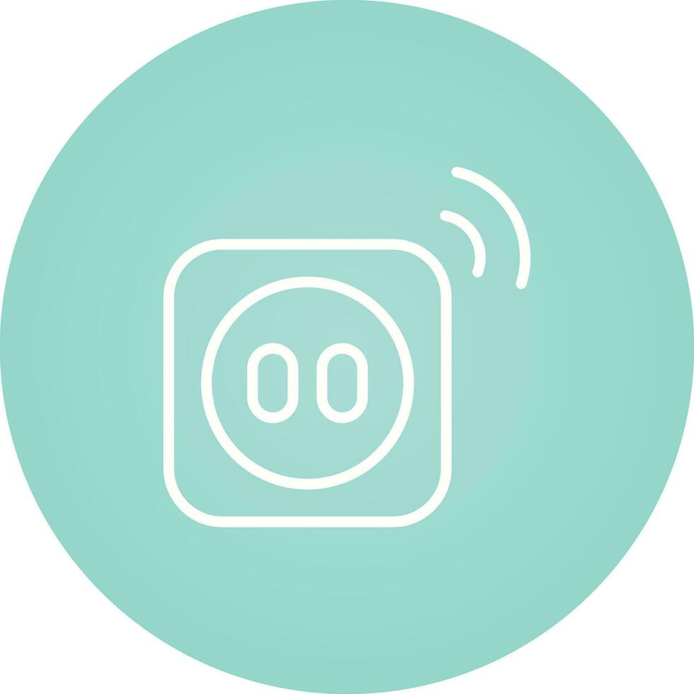Smart Plug Vector Icon