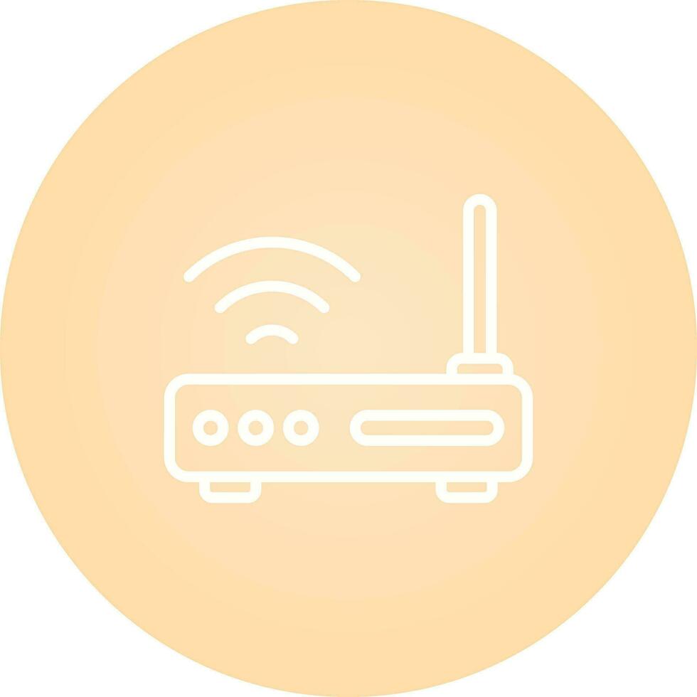Wi-Fi Router Vector Icon