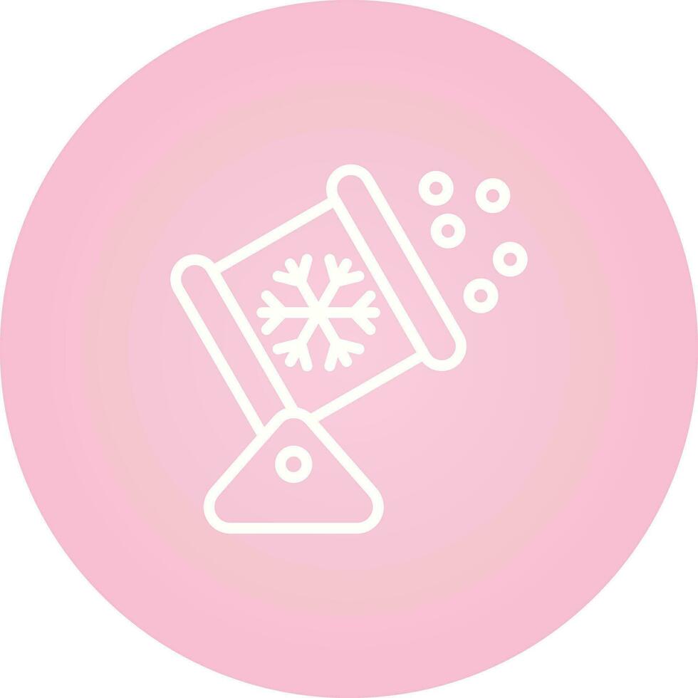 Snow Machine Vector Icon