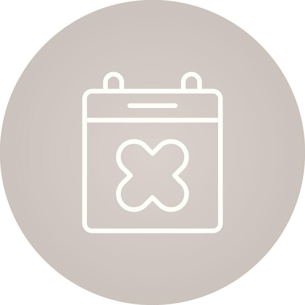 Calendar Xmark Vector Icon