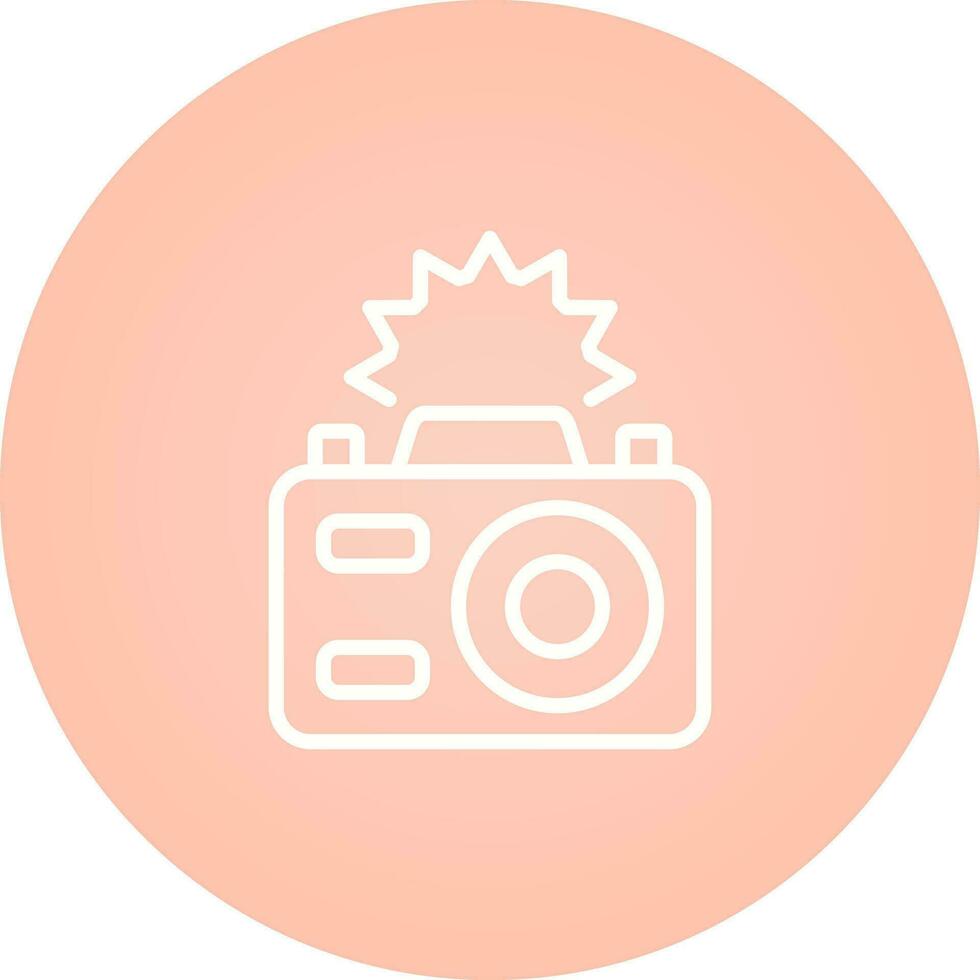 Camera Flash Vector Icon