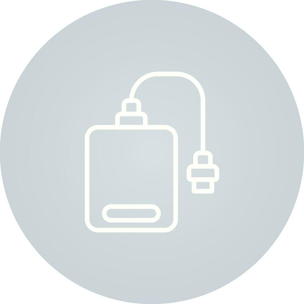 External Hard Drive Vector Icon