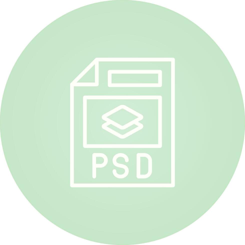 psd archivo vector icono