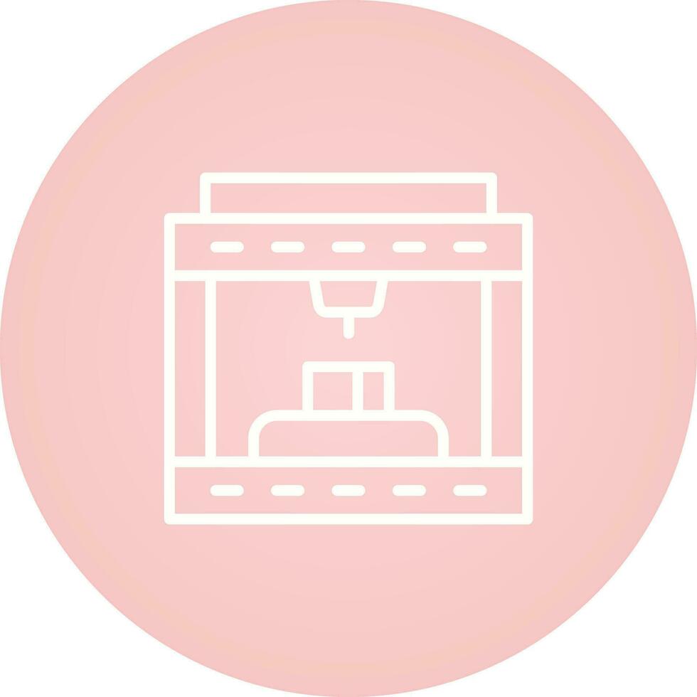 3d Printing Vector Icon