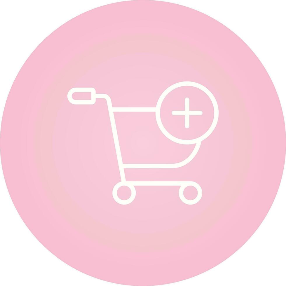 Shoping Cart Add Vector Icon