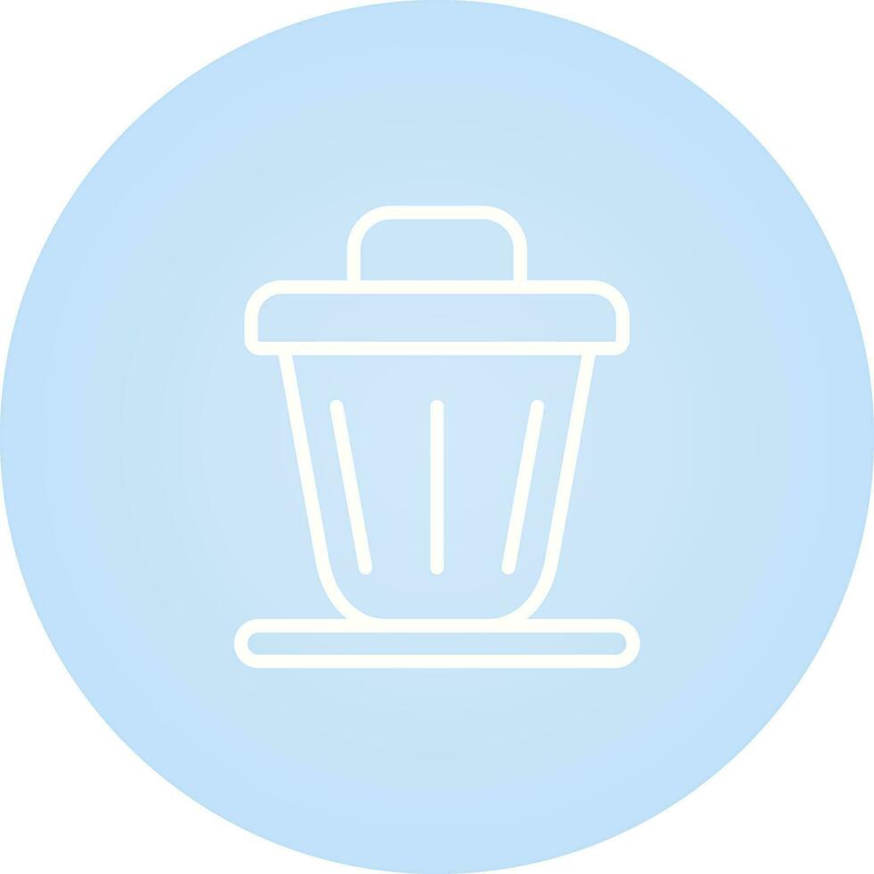 Trash bin Vector Icon