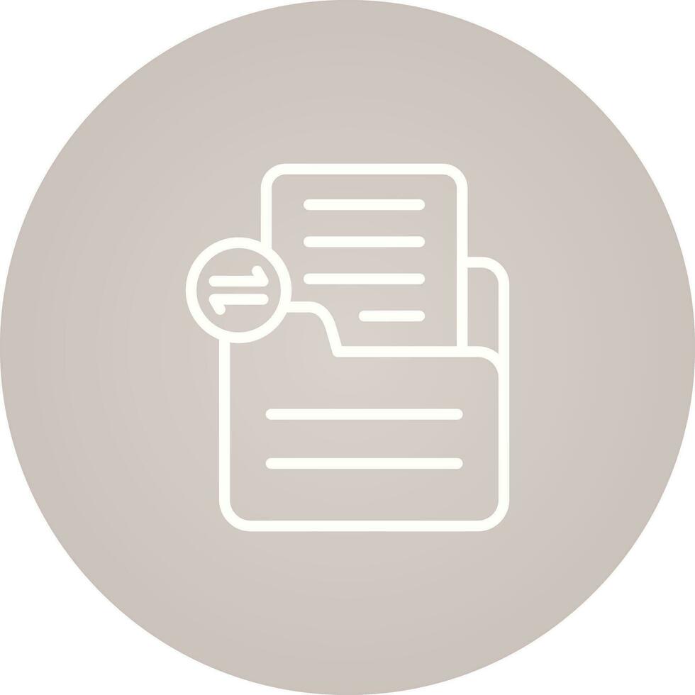 Document Share Vector Icon
