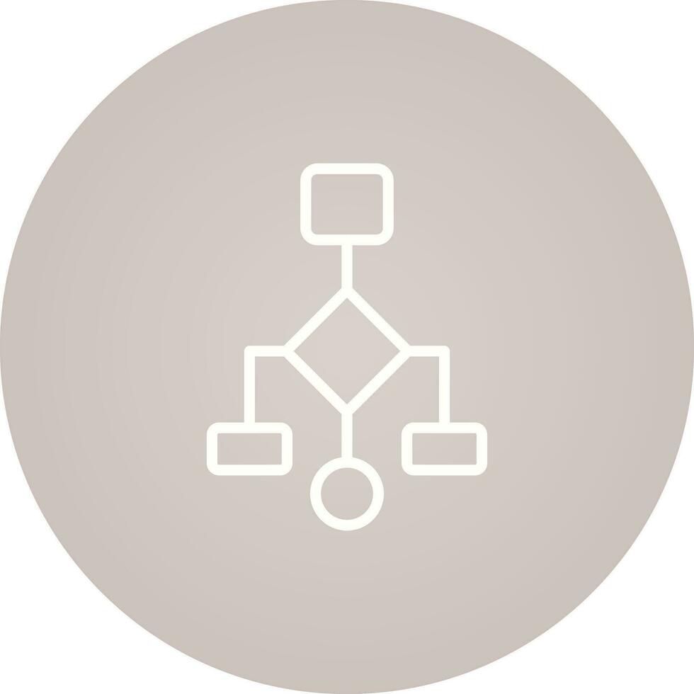 Affinity Diagram Vector Icon