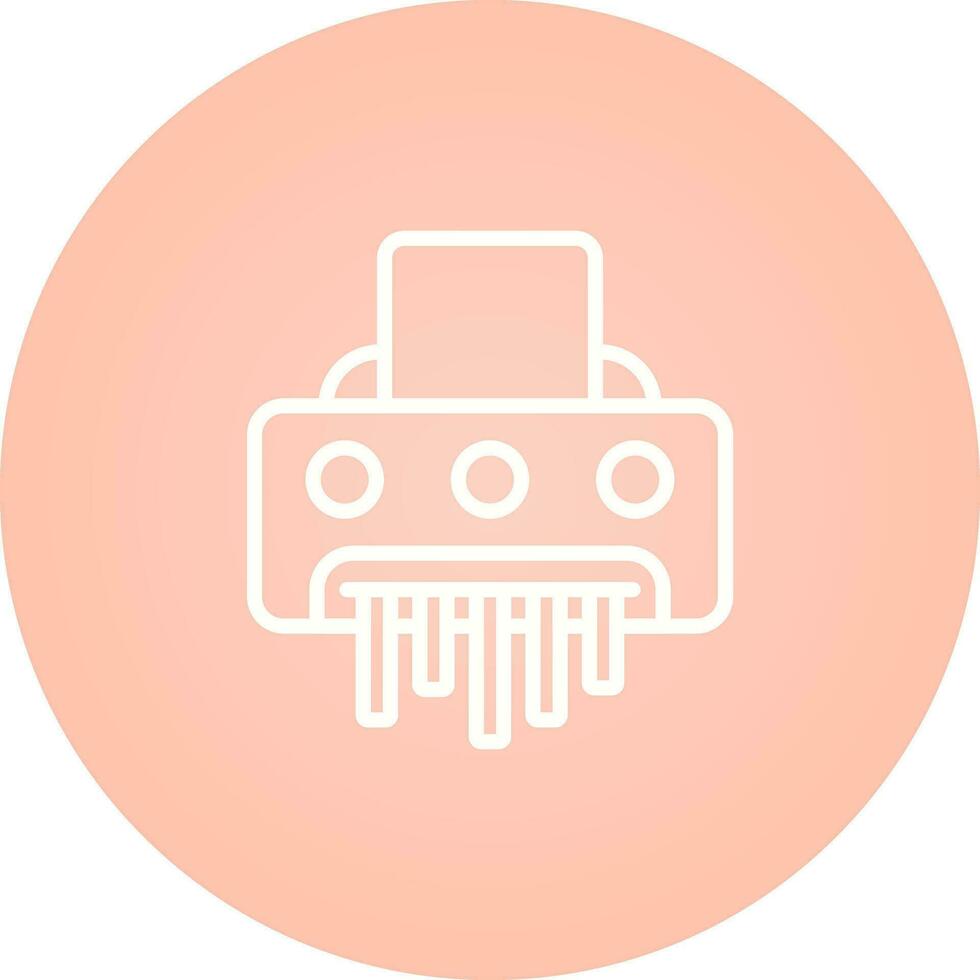 Document Cut Vector Icon