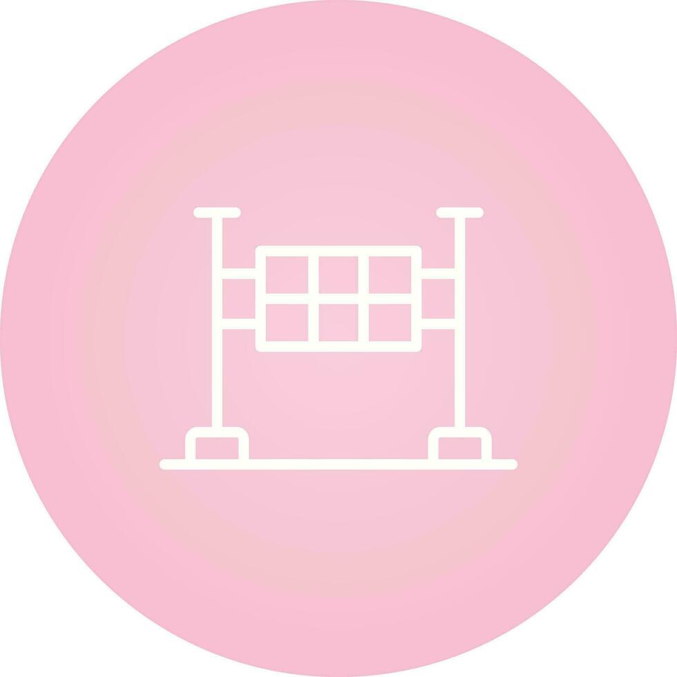 Finish Line Vector Icon