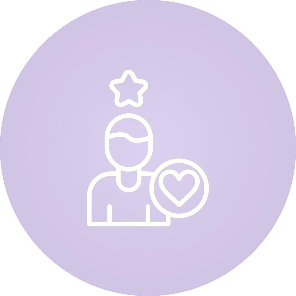 Leading Light Vector Icon