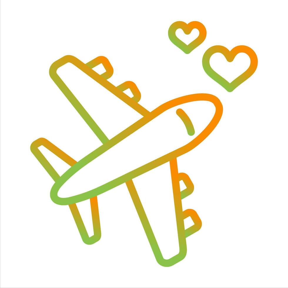 Romantic getaway Vector Icon