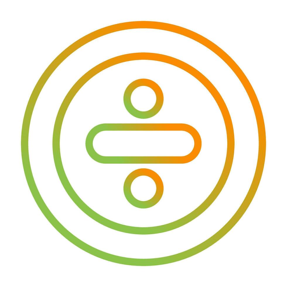 Division Vector Icon