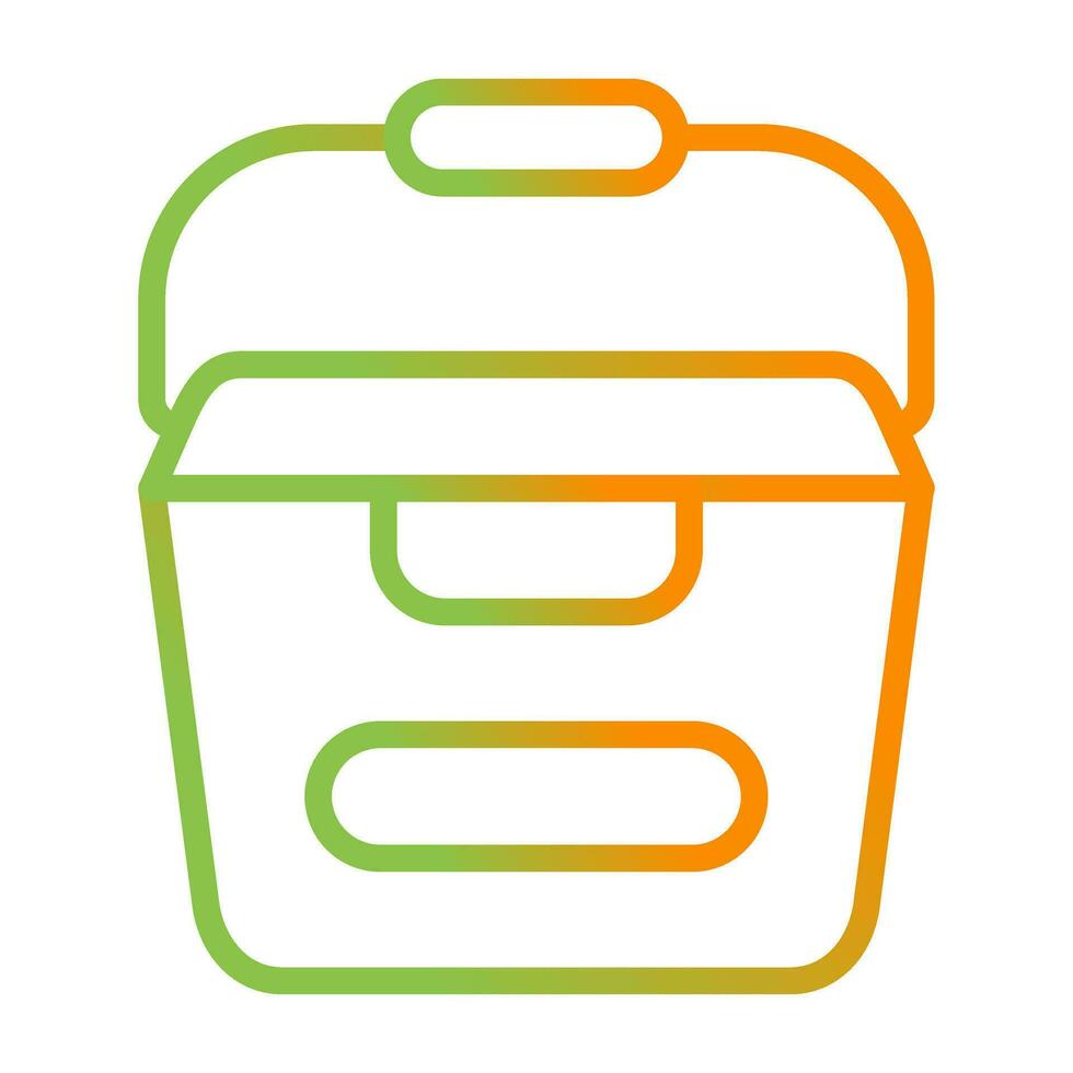 Portable water container Vector Icon