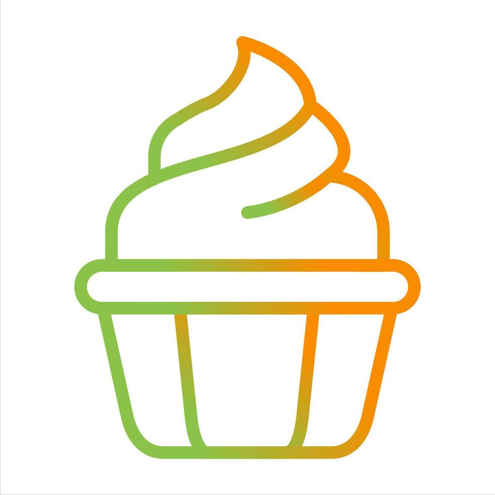 Cupcake Vector Icon