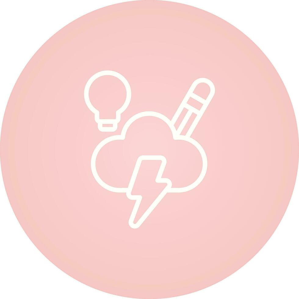 Brainstorming Vector Icon