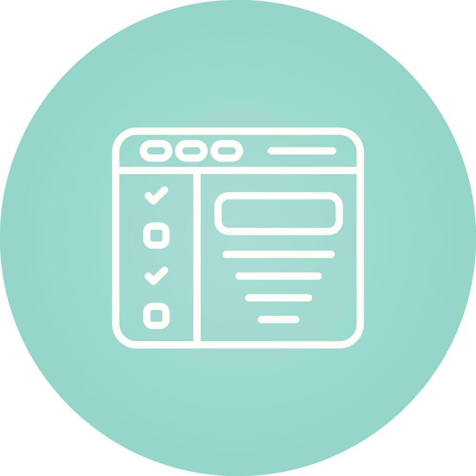 Design Brief Vector Icon