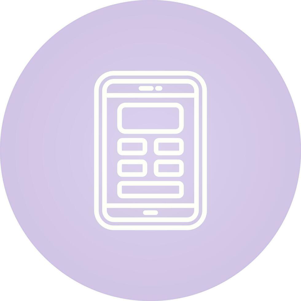 Mobile Design Vector Icon