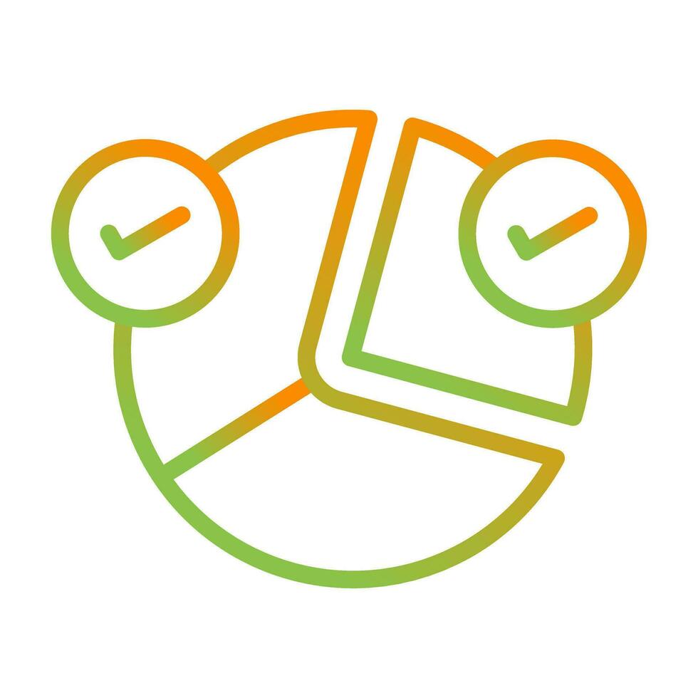 Market Segmentation Vector Icon