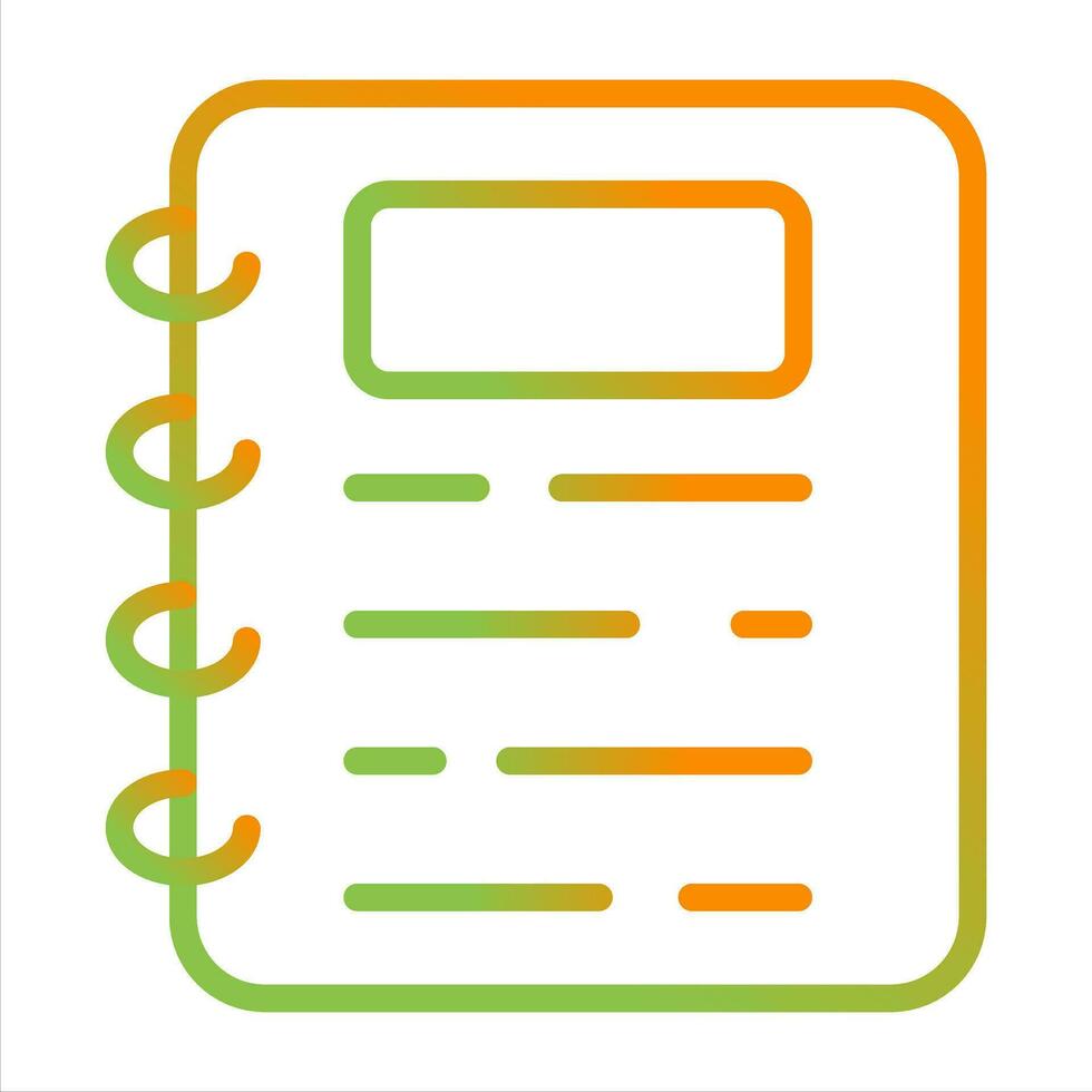 Address Book Vector Icon