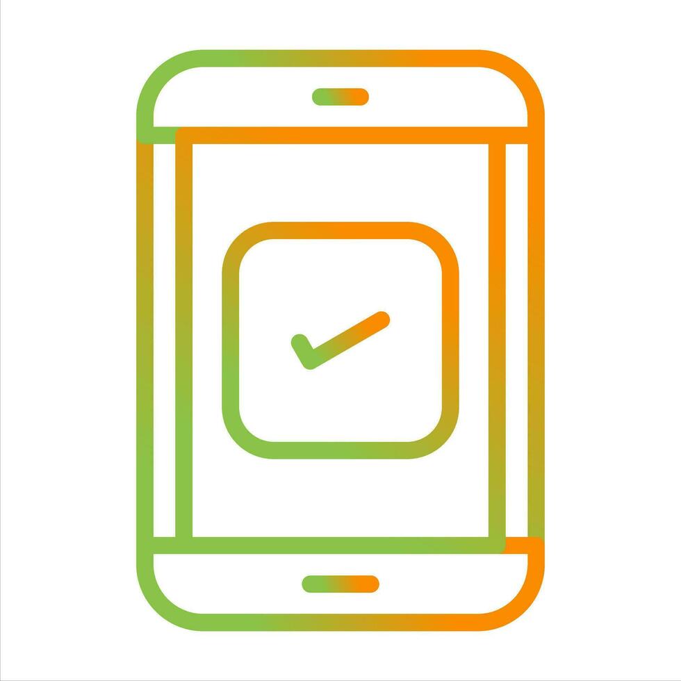 Self-Checkout Vector Icon