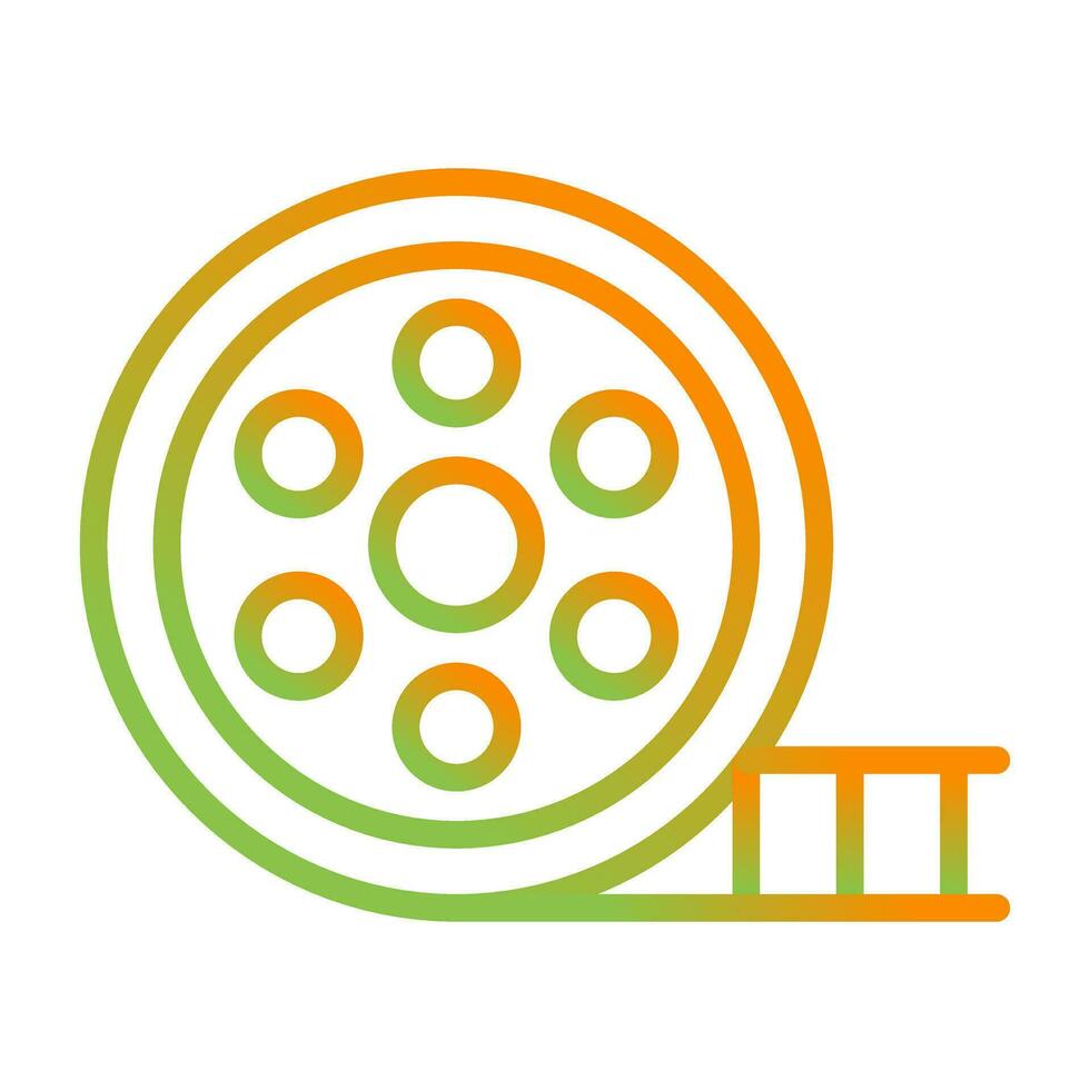 Movie Reel Vector Icon